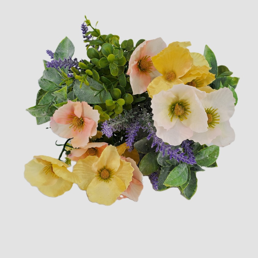 Sonoma Goods For Life The Manor Flower‎ Shop Artificial Poppy Lavender Bouquet